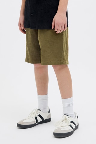 Bermudas jogger fit - Caqui - Jack & Jones Junior