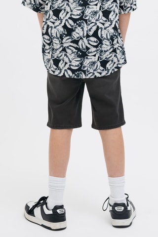 Bermudas regular - Preto - Jack & Jones Junior