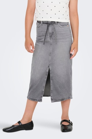 Falda vaquera - Gris - Kids Only Girl