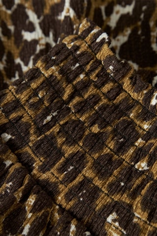 Saia com folhos - Castanho - Name It Kids