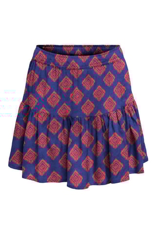 Saia-calção - Azul e vermelho - Kids Only Girl