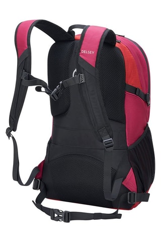 Mochila tamanho M Nomade - Vermelho e rosa - 49 cm