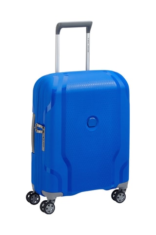 Handbagagetrolley Clavel - 55 cm - Blauw en grijs