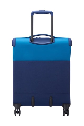 Uitschuifbare Handbagagetrolley Brochant 3 - 55 cm - Blauw