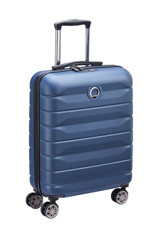 Handbagagetrolley Slim Air Armour - 55 cm - Blauw en groen