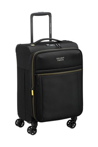 Uitschuifbare Handbagagetrolley Brochant 3 - 55 cm - Zwart