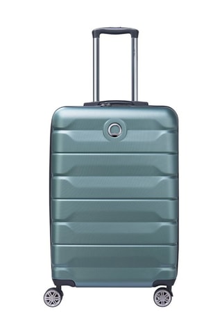 Uitschuifbare Weekendtrolley Air Armour (M) - 68 cm - Grijs en groen