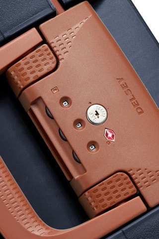 Handbagagetrolley Moncey (S) - 55 cm - Blauw en zwart