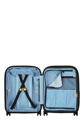 Uitrekbare Handbagagetrolley Carrousel Slim - Zwart - 55 cm