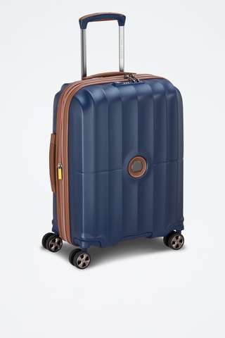 Uitrekbare Handbagagetrolley Carrousel Slim - Blauw - 55 cm