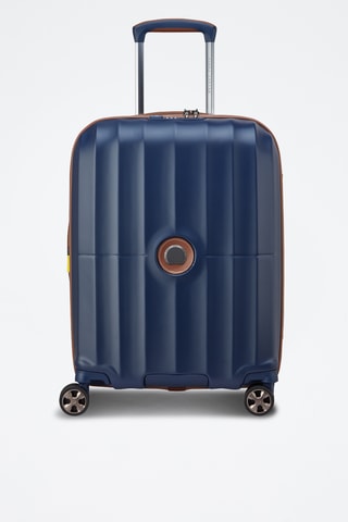 Uitrekbare Handbagagetrolley Carrousel Slim - Blauw - 55 cm