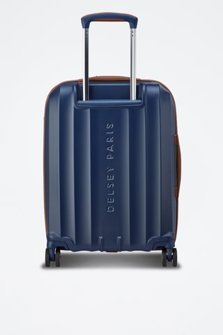 Uitrekbare Handbagagetrolley Carrousel Slim - Blauw - 55 cm