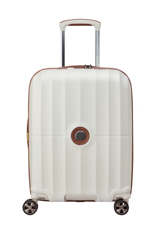 Uitrekbare Handbagagetrolley Carrousel Slim - Beige - 55 cm