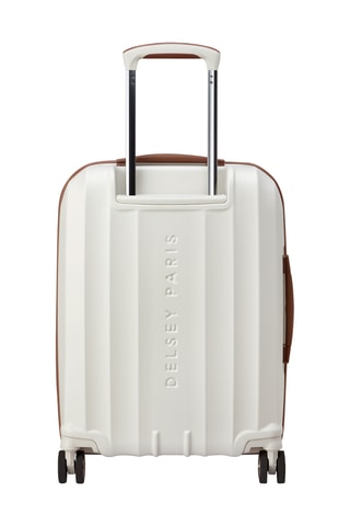 Uitrekbare Handbagagetrolley Carrousel Slim - Beige - 55 cm