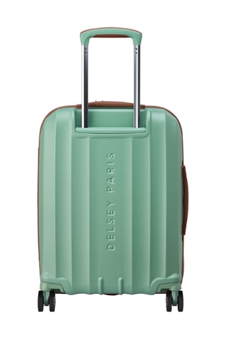 Uitrekbare Handbagagetrolley Carrousel Slim - Groen - 55 cm