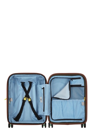 Uitrekbare Handbagagetrolley Carrousel Slim - Groen - 55 cm