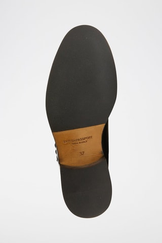 Leren Derby’s met Gesp Regular - Zwart