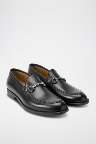 Mocassins envernizados em couro - Preto