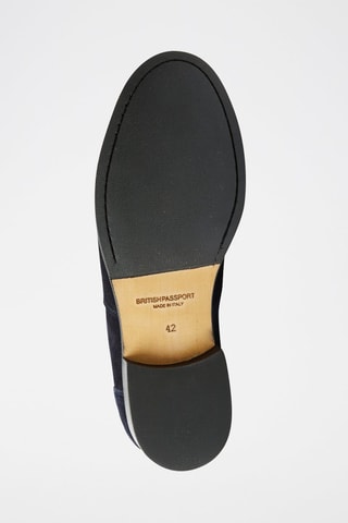 Mocassins em couro envernizado Preto - British Passport