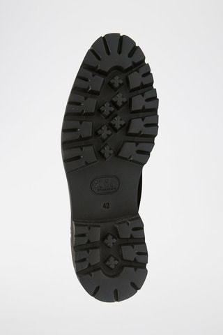 Boots em couro - Castanho