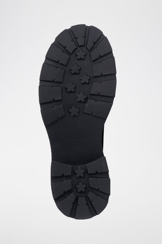 Leren Enkellaarzen Regular - Zwart