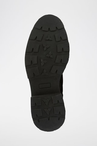 Botins em couro Toe Cap Cinzento