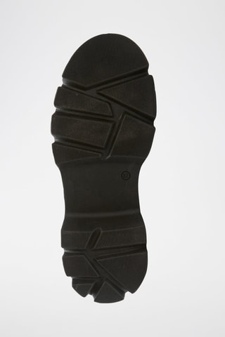 Botins Chelsea em couro  Castanho