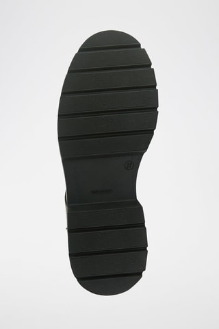 Botins em couro Ankle - Castanho