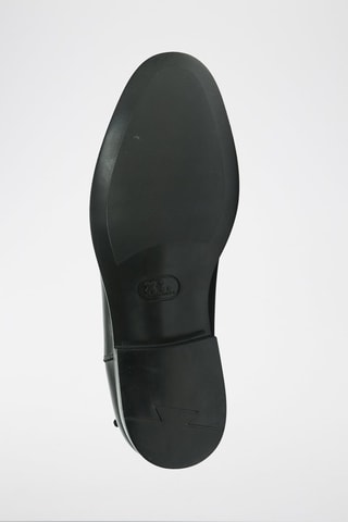 Botins Chelsea em couro Regular - Preto