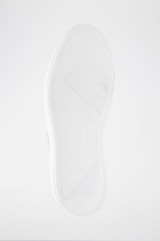 Sapatilhas em couro Regular - Branco