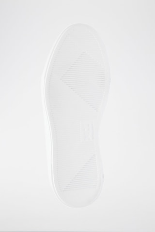 Sapatilhas em couro Regular - Castanho-escuro