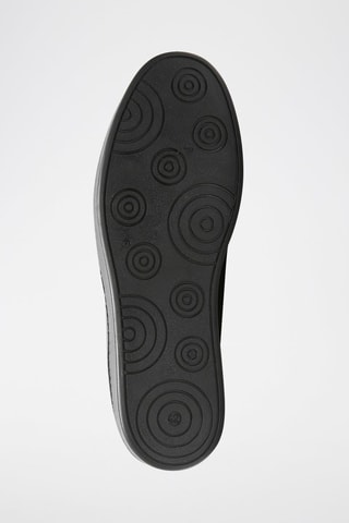 Sapatilhas em couro Preto - British Passport