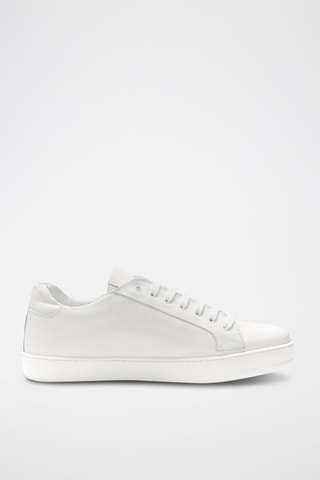 Sapatilhas em couro Branco - British Passport