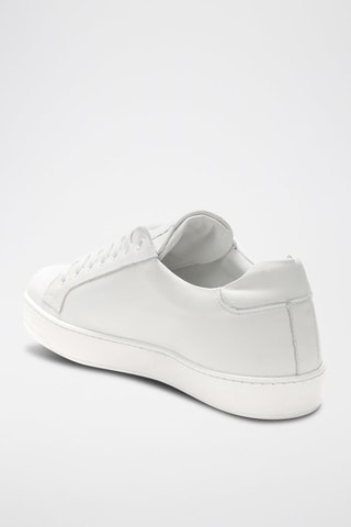 Sapatilhas em couro Branco - British Passport