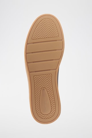 Sapatilhas regular em couro - Branco