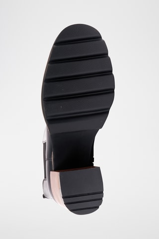 Leren Chelsea Boots Heeled - Zwart