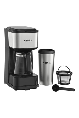 Cafetière à filtre polyvalente en acier inoxydable - 0,44 l - 1000 W