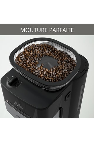 Cafetière à filtre programmable en acier inoxydable  - 1,25 l - 1000 W