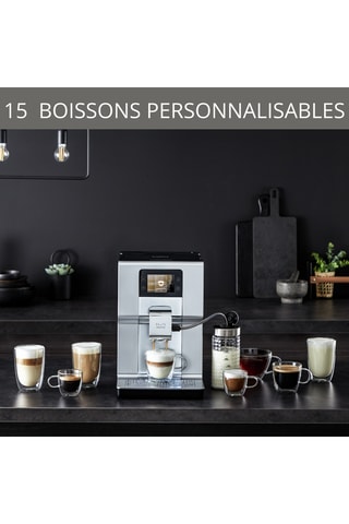Machine à café broyeur à grain en acier inoxydable - 3 l - 1450 W