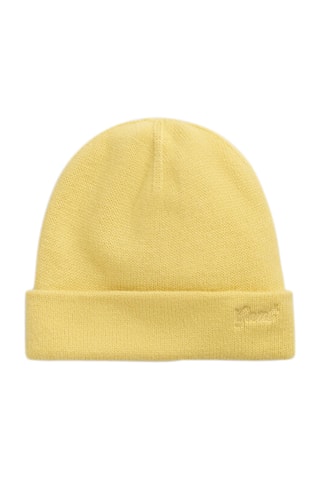 Bonnet en laine - Jaune pâle