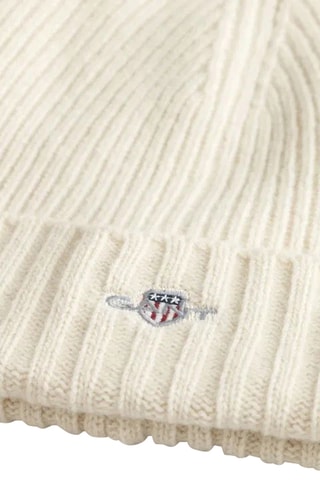 Bonnet en laine - Crème