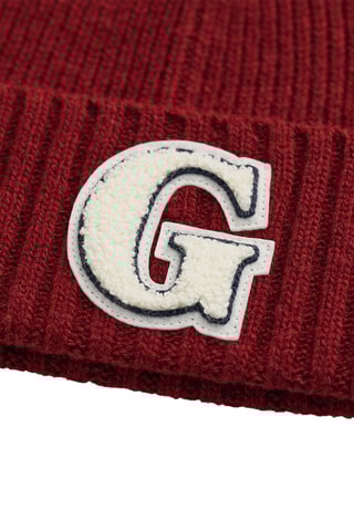 Bonnet en laine - Bordeaux