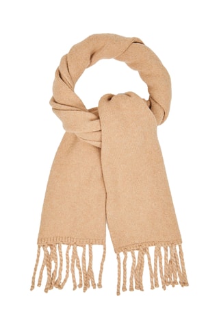 Écharpe en laine mérinos - Beige