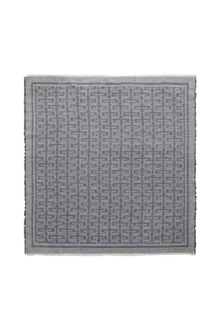 Écharpe en laine mérinos - Bleu