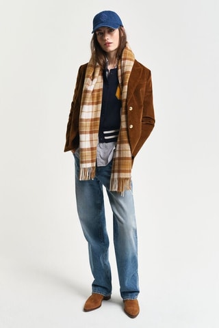 Écharpe en laine mérinos - Beige