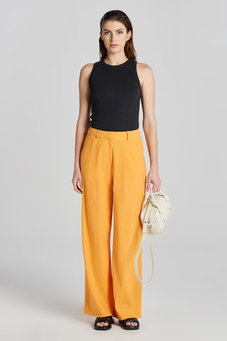 Top slim sans manches - Noir