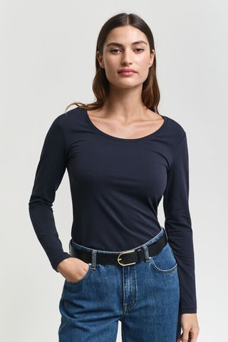 Top slim - Bleu marine