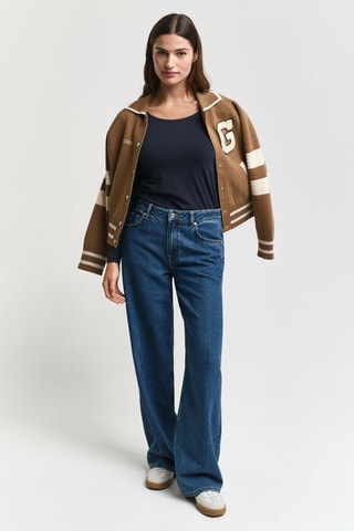 Top slim - Bleu marine