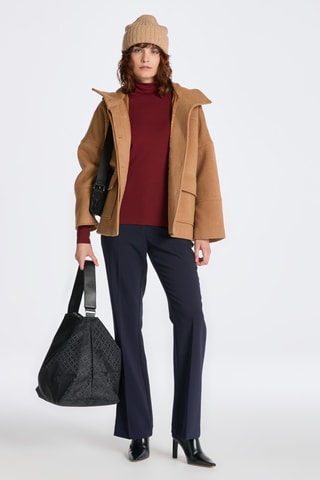 Sous-pull slim - Bordeaux