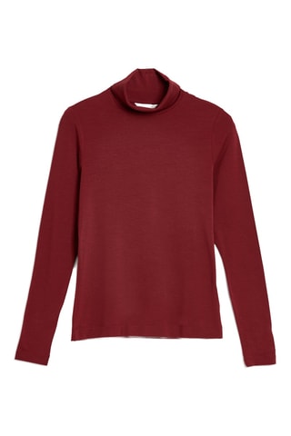 Sous-pull slim - Bordeaux